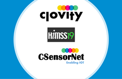 Clovity Showcases their Upgraded IoT Healthcare Accelerator CSensorNet at HIMSS19 Conference