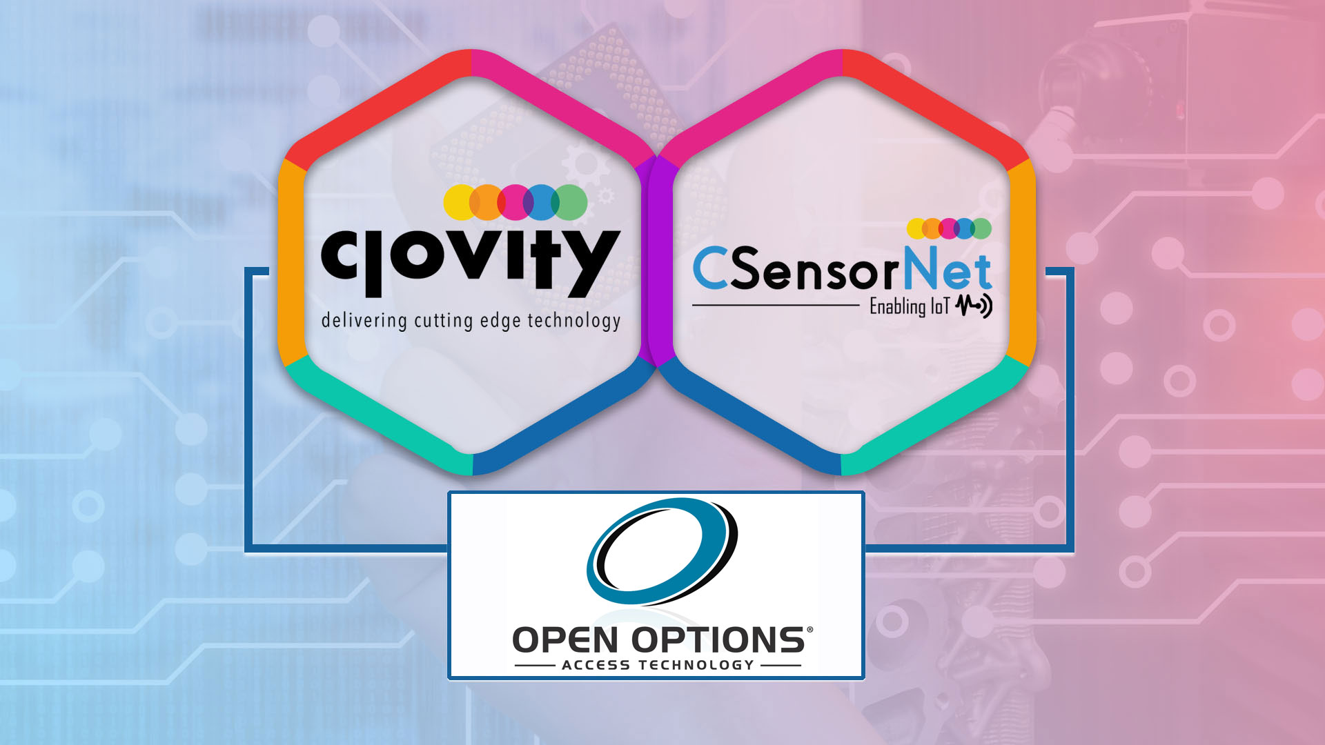 Clovity Partners with Open Options to Provide Enterprise-Grade, Automated Access Management Solutions Through Integration with Its CSensorNet IoT Platform
